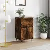 Image de vidaXL Buffet chêne fumé 40x35x70 cm bois d'ingénierie