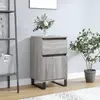 Image de vidaXL Buffet sonoma gris 40x35x70 cm bois d'ingénierie