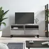 Image de vidaXL Meuble TV sonoma gris 100x34,5x44,5 cm bois d'ingénierie