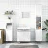 Image de vidaXL Armoire de salle de bain blanc 58x33x60 cm bois d'ingénierie