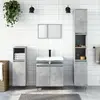 Image de vidaXL Armoire de bain gris béton 58x33x60 cm bois d'ingénierie