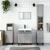 Image de vidaXL Armoire de bain sonoma gris 58x33x60 cm bois d'ingénierie