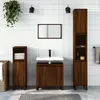 Image de vidaXL Armoire de bain chêne marron 58x33x60 cm bois d'ingénierie