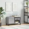 Image de vidaXL Armoire à disques sonoma gris 85x38x48 cm bois d'ingénierie