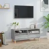 Image de vidaXL Meuble TV sonoma gris 100x34,5x44,5 cm bois d'ingénierie