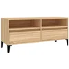 Image de vidaXL Meuble TV chêne sonoma 100x34,5x44,5 cm bois d'ingénierie