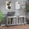 Image de vidaXL Armoire à disques sonoma gris 100x38x48 cm bois d'ingénierie
