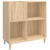 Image de vidaXL Armoire à disques chêne sonoma 84,5x38x89 cm bois d'ingénierie