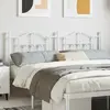 Image de vidaXL Tête de lit de remplacement métal blanc 180 cm