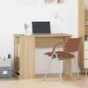 Image de vidaXL Bureau chêne sonoma 100x55x75 cm bois d'ingénierie