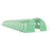 Image de vidaXL Serre avec cadre en acier vert 80 m² 20x4x2 m