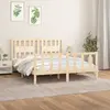 Image de vidaXL Cadre de lit sans matelas bois massif de pin 160x200 cm