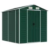 Image de vidaXL Abri de jardin Vert 191 x 215 x 198 cm Acier galvanisé