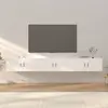 Image de vidaXL Meubles TV muraux 3 pcs blanc 100x34,5x40 cm