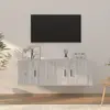 Image de vidaXL Ensemble de meubles TV 2 pcs Sonoma gris Bois d'ingénierie