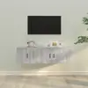 Image de vidaXL Ensemble de meubles TV 2 pcs Sonoma gris Bois d'ingénierie