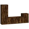 Image de vidaXL Ensemble de meubles TV 4 pcs Chêne fumé Bois d'ingénierie