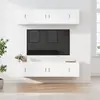 Image de vidaXL Ensemble de meubles TV 6 pcs Blanc Bois d'ingénierie