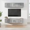 Image de vidaXL Ensemble de meubles TV 6 pcs Sonoma gris Bois d'ingénierie