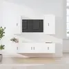 Image de vidaXL Ensemble de meubles TV 5 pcs Blanc Bois d'ingénierie