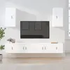 Image de vidaXL Ensemble de meubles TV 6 pcs Blanc Bois d'ingénierie