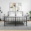 Image de vidaXL Tables de chevet 2 pcs gris béton 40x35x50 cm bois d’ingénierie