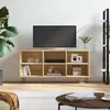 Image de vidaXL Meuble TV chêne sonoma 103,5x30x50 cm bois d'ingénierie