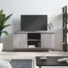 Image de vidaXL Meuble TV sonoma gris 104x35x50 cm bois d'ingénierie