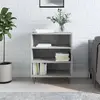 Image de vidaXL Buffet gris béton 57x35x70 cm bois d'ingénierie