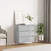 Image de vidaXL Buffet Gris béton 60x35x70 cm Bois d'ingénierie