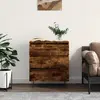 Image de vidaXL Buffet Chêne fumé 60x35x70 cm Bois d'ingénierie