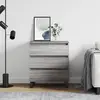 Image de vidaXL Buffet Sonoma gris 60x35x70 cm Bois d'ingénierie