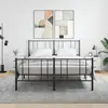 Image de vidaXL Tables de chevet 2 pcs blanc 40x35x47,5 cm bois d’ingénierie