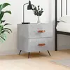 Image de vidaXL Table de chevet gris béton 40x35x47,5 cm bois d’ingénierie