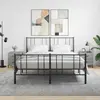 Image de vidaXL Tables de chevet 2 pcs sonoma gris 40x35x47,5 cm