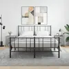 Image de vidaXL Tables de chevet 2 pcs sonoma gris 40x35x47,5 cm