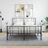 Image de vidaXL Tables de chevet 2 pcs blanc 40x35x47,5 cm bois d’ingénierie