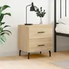 Image de vidaXL Table de chevet chêne sonoma 40x35x47,5 cm bois d’ingénierie