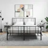 Image de vidaXL Tables de chevet 2pcs gris béton 40x35x47,5cm bois d’ingénierie