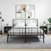 Image de vidaXL Tables de chevet 2 pcs noir 40x35x47,5 cm bois d’ingénierie