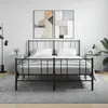 Image de vidaXL Tables de chevet 2 pcs gris béton 40x40x50 cm bois d’ingénierie