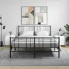 Image de vidaXL Tables de chevet 2 pcs blanc brillant 40x40x50 cm