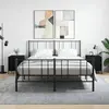 Image de vidaXL Tables de chevet 2 pcs noir 40x40x50 cm bois d’ingénierie