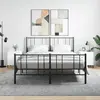 Image de vidaXL Tables de chevet 2 pcs blanc brillant 40x40x50 cm