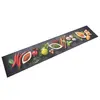 Image de vidaXL Tapis de cuisine lavable impression d'épices 60x300 cm velours