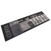 Image de vidaXL Tapis de cuisine lavable impression café noir 60x180 cm velours
