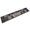 Image de vidaXL Tapis de cuisine lavable impression café noir 60x300 cm velours
