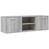 Image de vidaXL Tv-meubel 120x34x37 cm bewerkt hout grijs sonoma eikenkleurig
