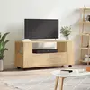 Image de vidaXL Meubles TV chêne sonoma 102x34,5x43 cm bois d'ingénierie