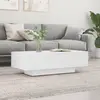 Image de vidaXL Table basse blanc 100x49,5x31 cm bois d'ingénierie